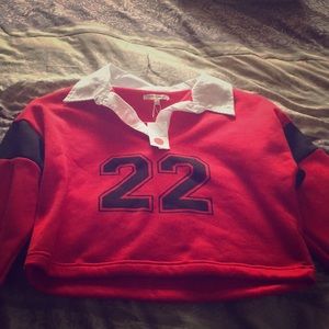 Pull over sweatshirt